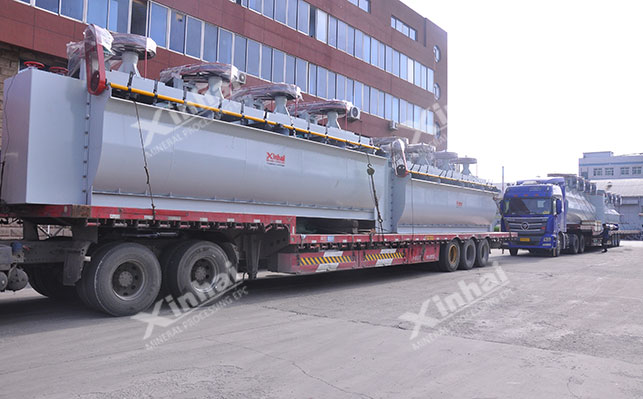 XCF型浮选机包装发货现场