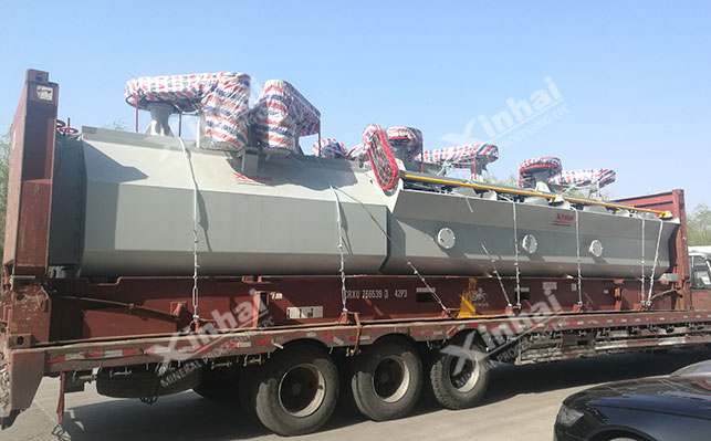 鑫海Bf浮选机包装发货现场