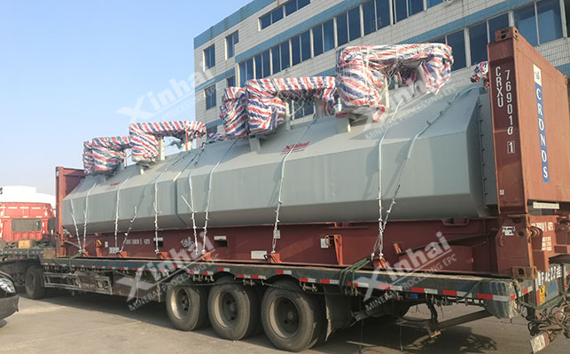 CLF浮选机设备整装待发