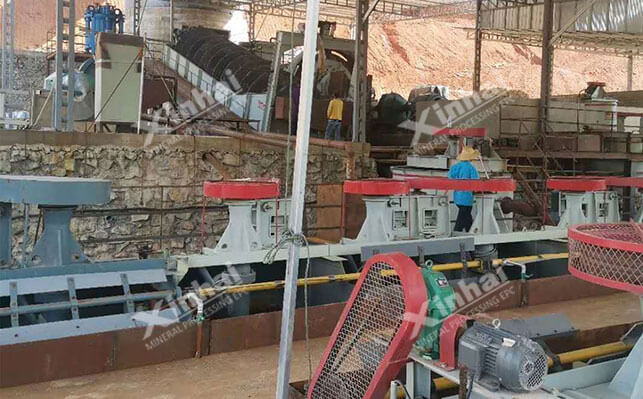 某项目kyf浮选机应用现场