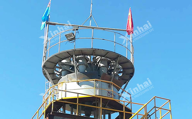 水力旋流器工作原理图示