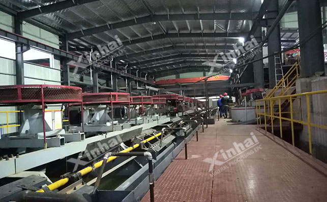  白钨加温浮选法