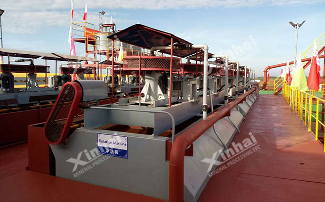 金矿浮选工艺现场